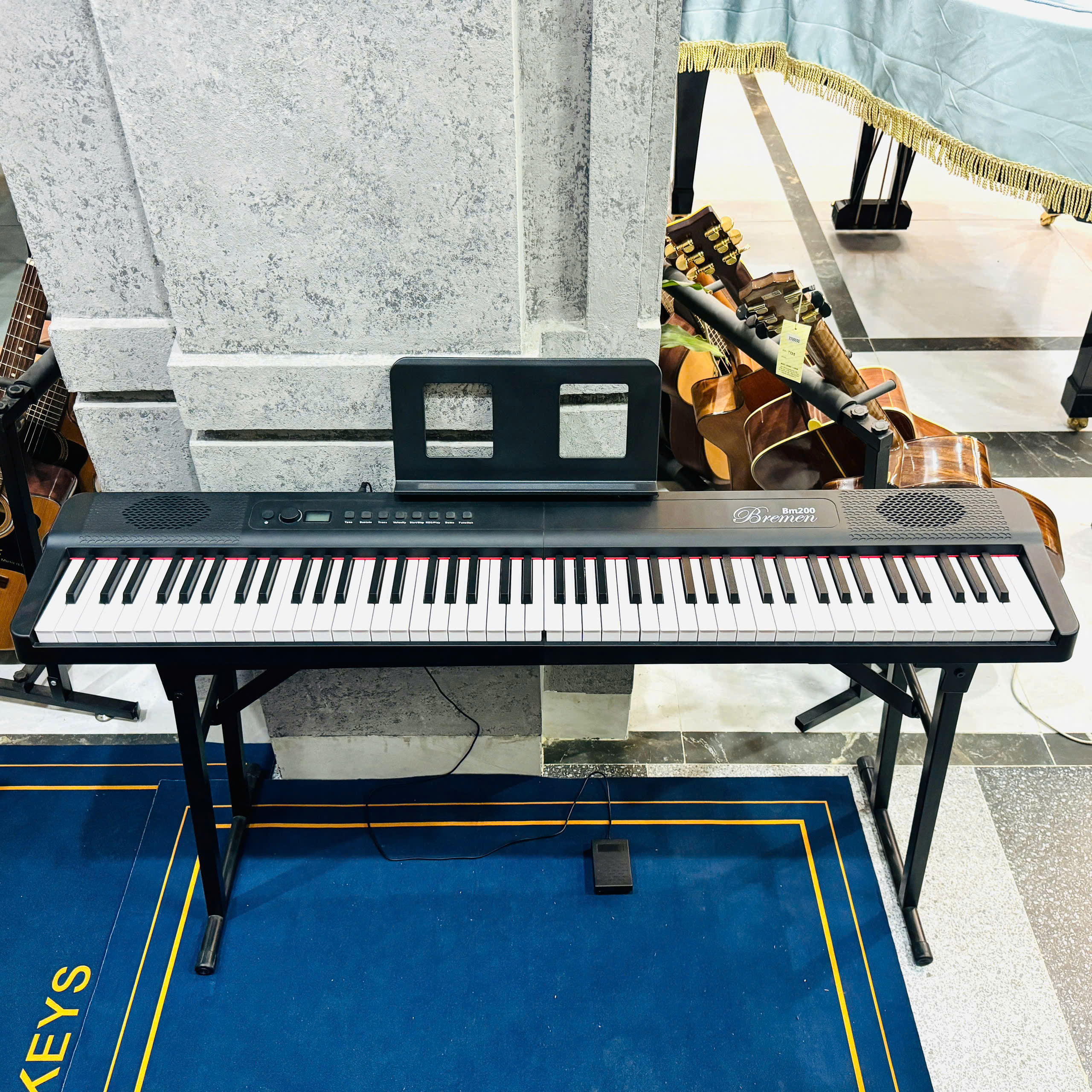 Đàn Piano Giá Rẻ Bremen BM200 – Gấp Gọn Thông Minh, Giá Chỉ 5Tr.