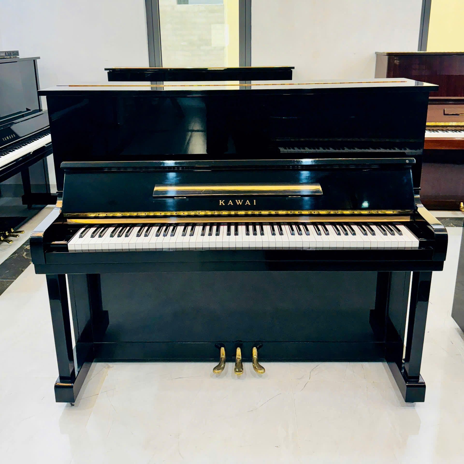 Piano cơ Kawai KU-1D Giá Tốt Hàng Zin Đẹp Nhập Khẩu
