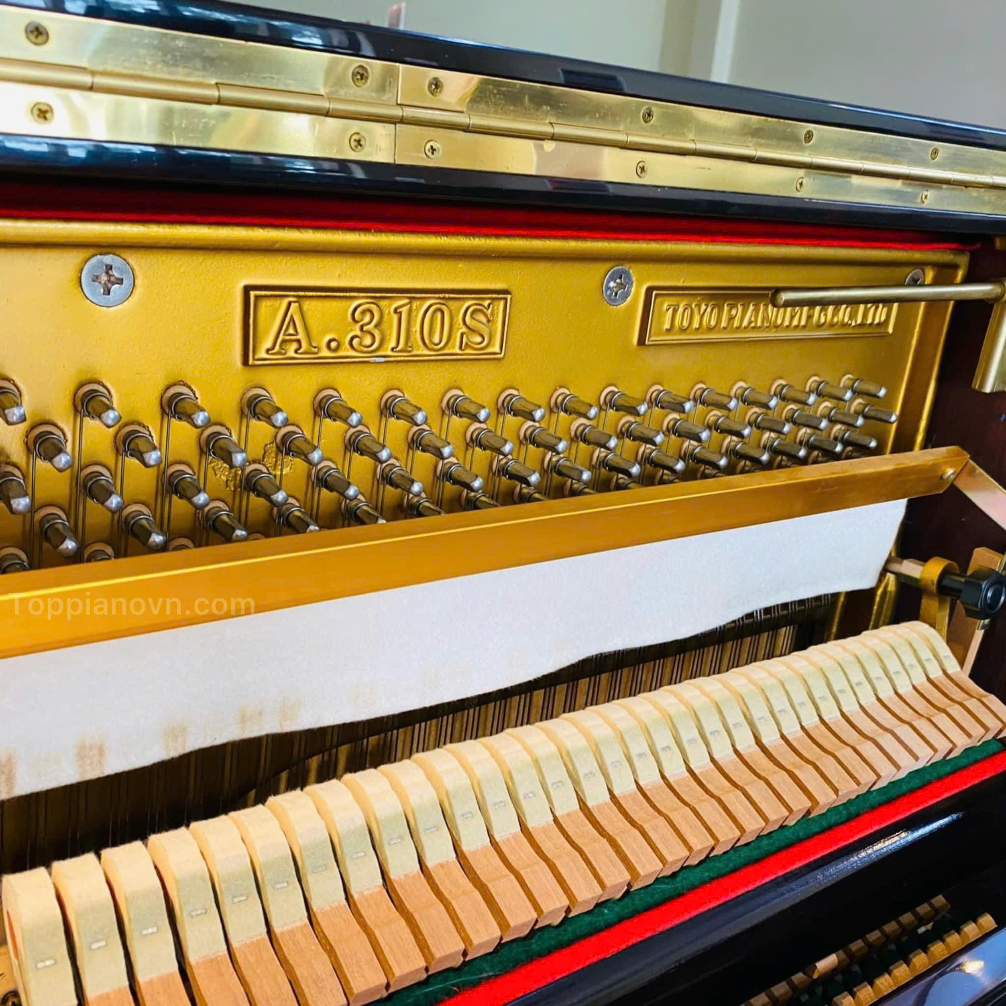 Piano Cơ Apollo A310S Nhật Bản Đẹp Giá Tốt Nhập Khẩu 15 Hình ảnh chi tiết dòng sản phẩm đàn piano cơ Apollo A310S