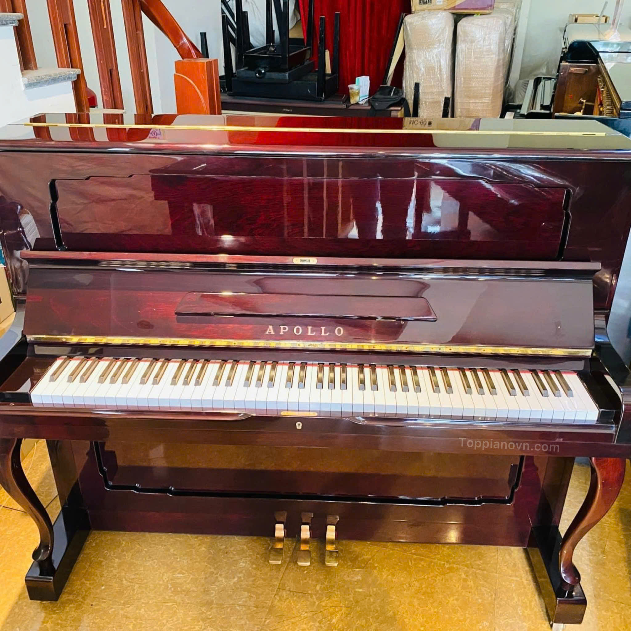 Piano Cơ Apollo A310S Nhật Bản Đẹp Giá Tốt Nhập Khẩu