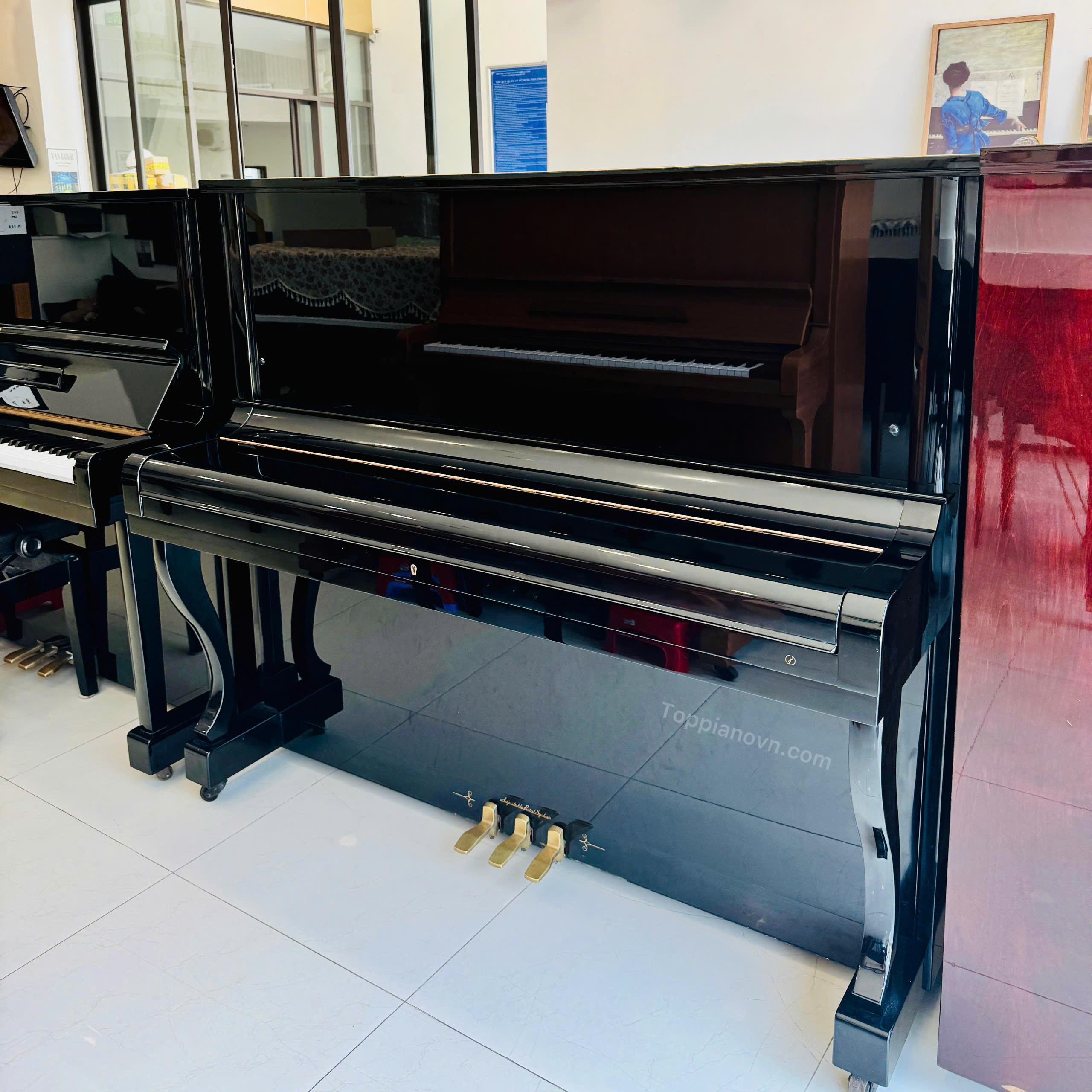 Piano Cơ Apollo SR8Z Nhật Bản Đẹp Giá Tốt Nhập Khẩu 3 Piano Cơ Apollo SR8Z Nhật Bản Đẹp Giá Tốt Nhập Khẩu - Ảnh 3