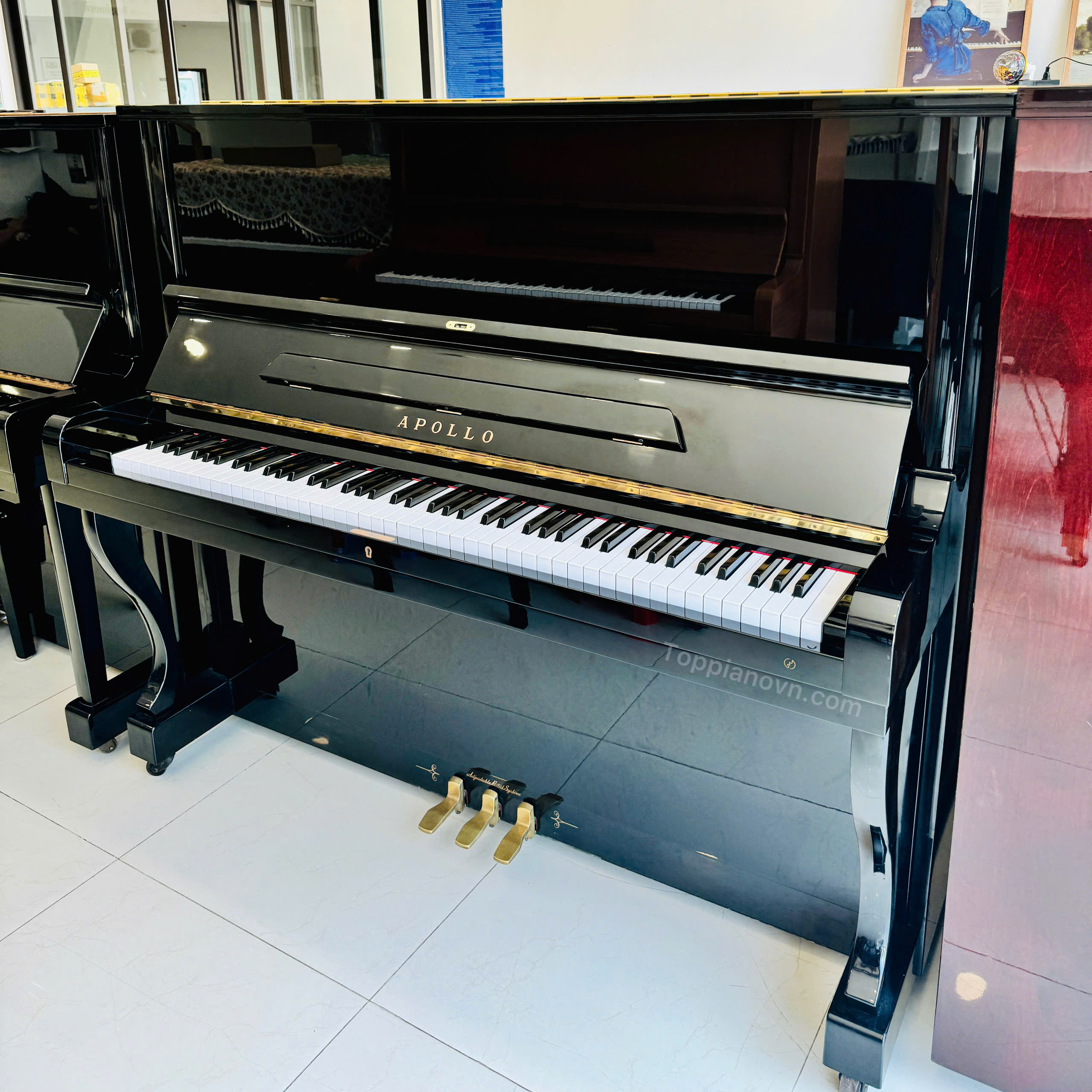 Piano Cơ Apollo SR8Z Nhật Bản Đẹp Giá Tốt Nhập Khẩu