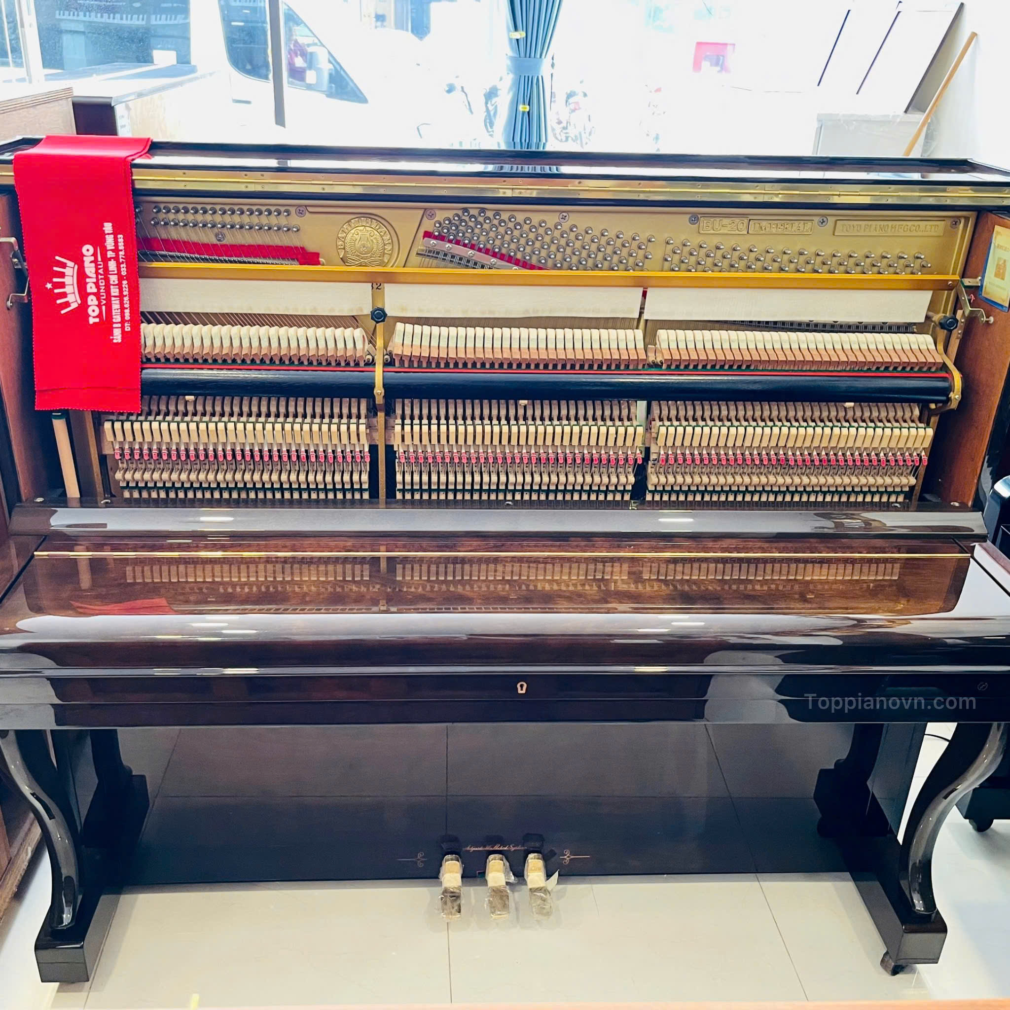 Piano Cơ Ballindam BU20 Imperial Nhật Bản Đẹp Giá Tốt Nhập Khẩu 2 Piano Cơ Ballindam BU20 Imperial Nhật Bản Đẹp Giá Tốt Nhập Khẩu - Ảnh 2