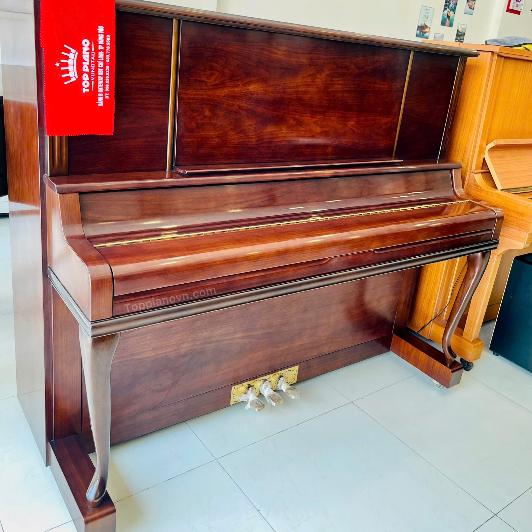 Piano Cơ Bernstein BU550DW Nhật Bản Đẹp Giá Tốt Nhập Khẩu 6 Piano Cơ Bernstein BU550DW Nhật Bản Đẹp Giá Tốt Nhập Khẩu - Ảnh 6