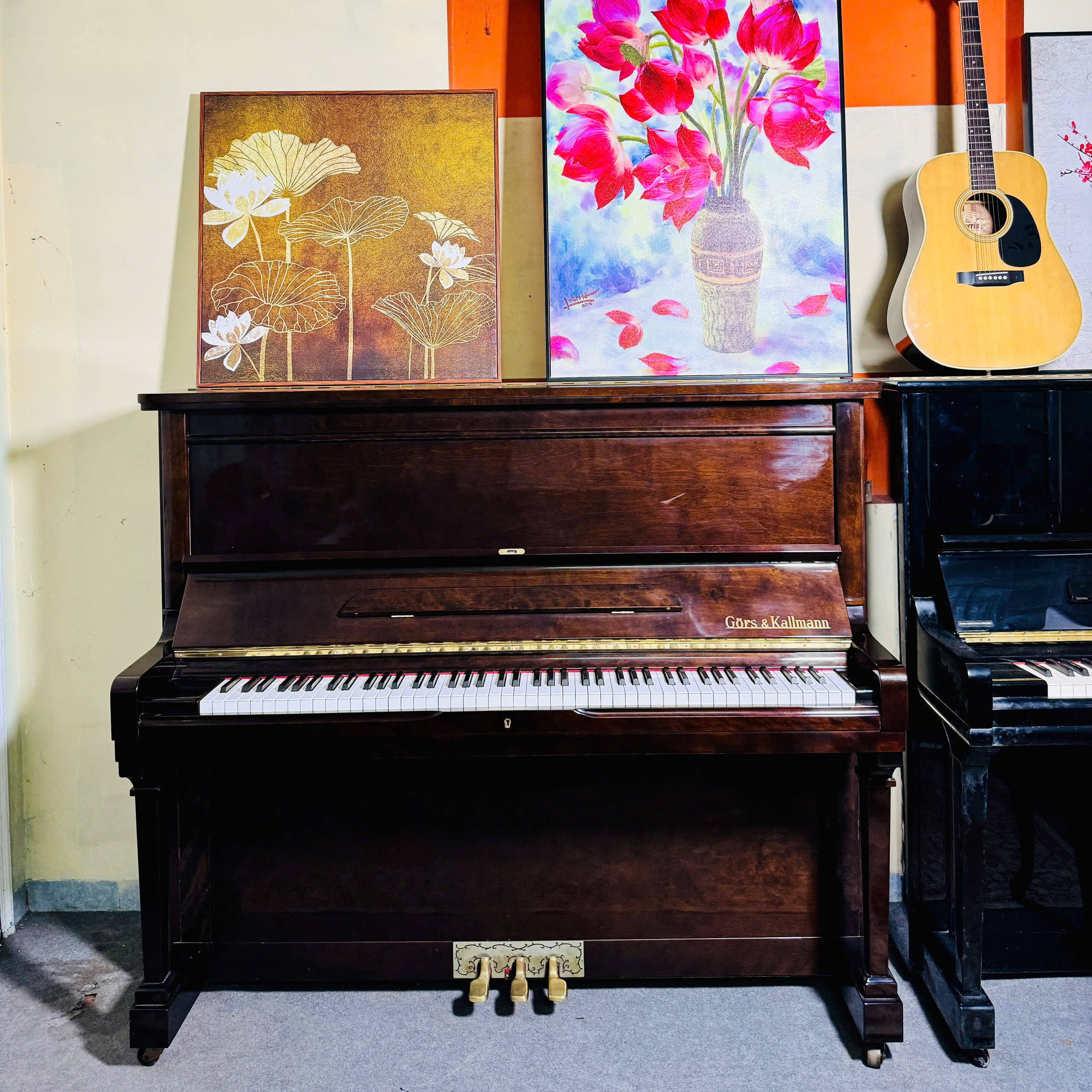 Piano Cơ Gors & Kallmann GK6000 Nhật Bản Đẹp Giá Tốt Nhập Khẩu