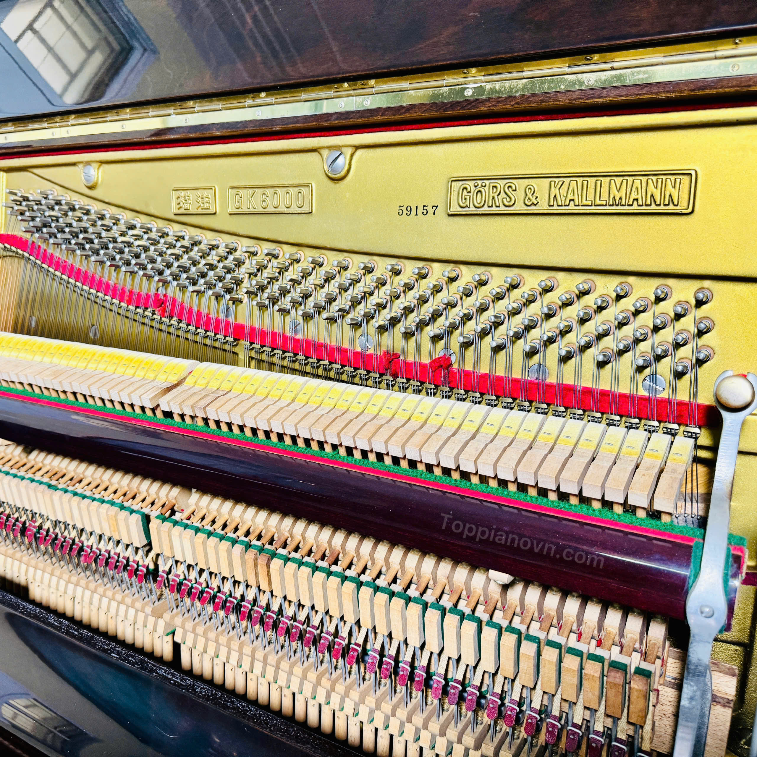Piano Cơ Gors & Kallmann GK6000 Nhật Bản Đẹp Giá Tốt Nhập Khẩu 8 Piano Cơ Gors & Kallmann GK6000 Nhật Bản Đẹp Giá Tốt Nhập Khẩu - Ảnh 8