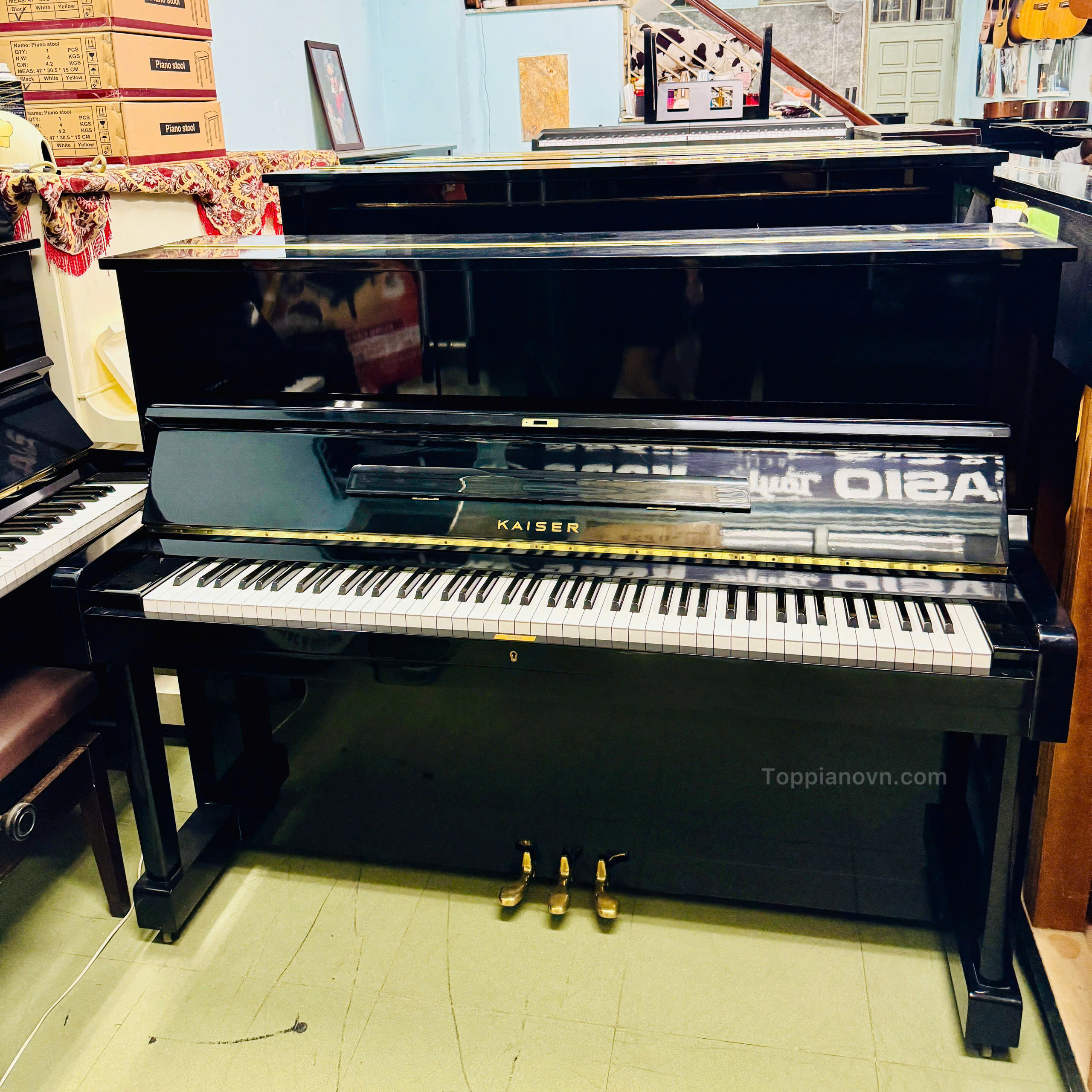 Piano Cơ Kaiser 1 Yamaha Nhật Bản Đẹp Giá Tốt Nhập Khẩu