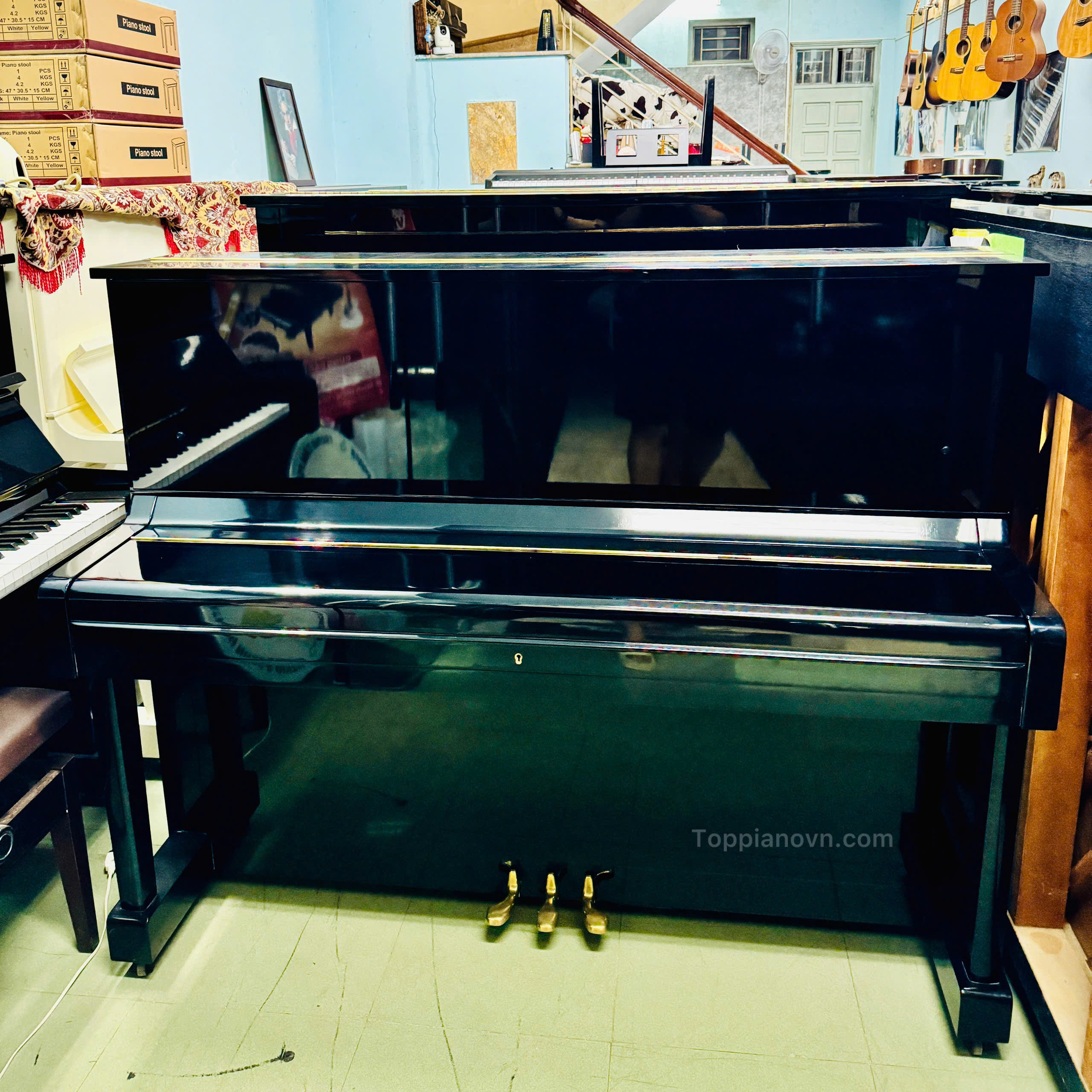 Piano Cơ Kaiser 1 Yamaha Nhật Bản Đẹp Giá Tốt Nhập Khẩu 4 Piano Cơ Kaiser 1 Yamaha Nhật Bản Đẹp Giá Tốt Nhập Khẩu - Ảnh 4