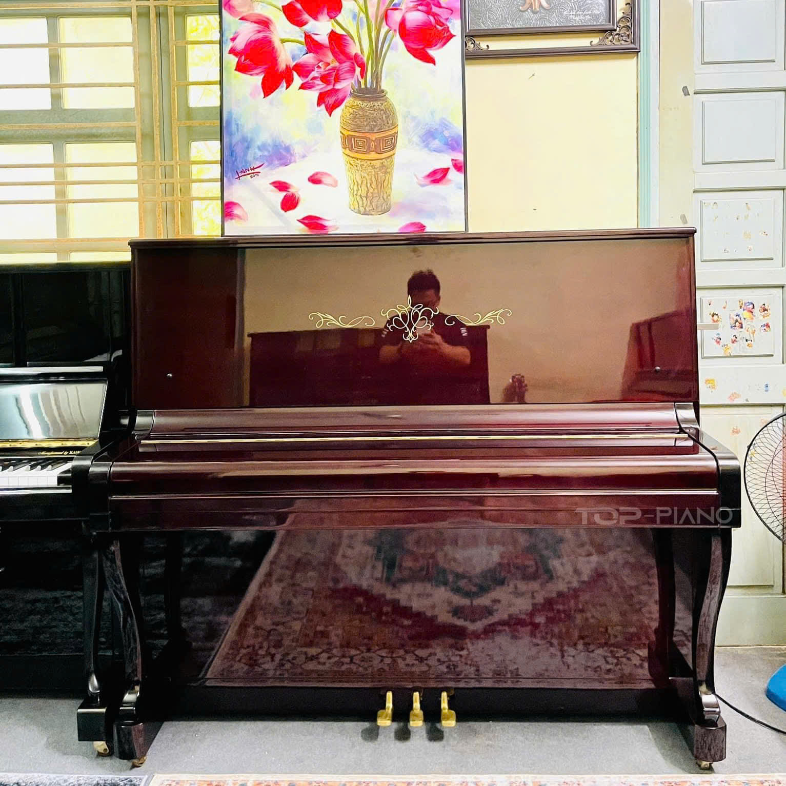 Piano Cơ Kreutzer K5 Nhật Bản Đẹp Giá Tốt Nhập Khẩu 2 Piano Cơ Kreutzer K5 Nhật Bản Đẹp Giá Tốt Nhập Khẩu - Ảnh 2