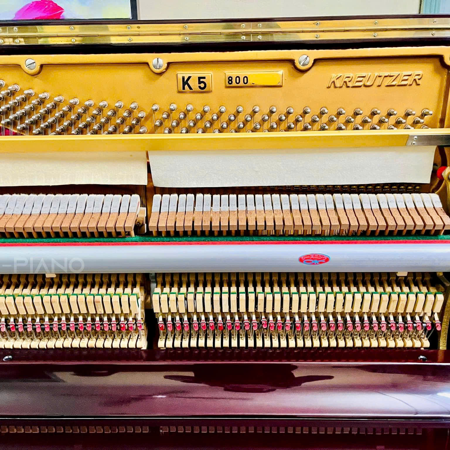 Piano Cơ Kreutzer K5 Nhật Bản Đẹp Giá Tốt Nhập Khẩu 5 Piano Cơ Kreutzer K5 Nhật Bản Đẹp Giá Tốt Nhập Khẩu - Ảnh 5