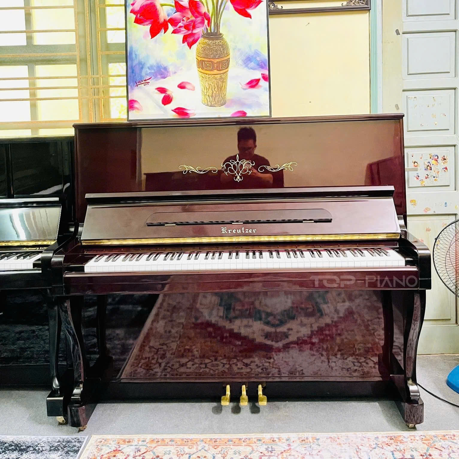Piano Cơ Kreutzer K5 Nhật Bản Đẹp Giá Tốt Nhập Khẩu
