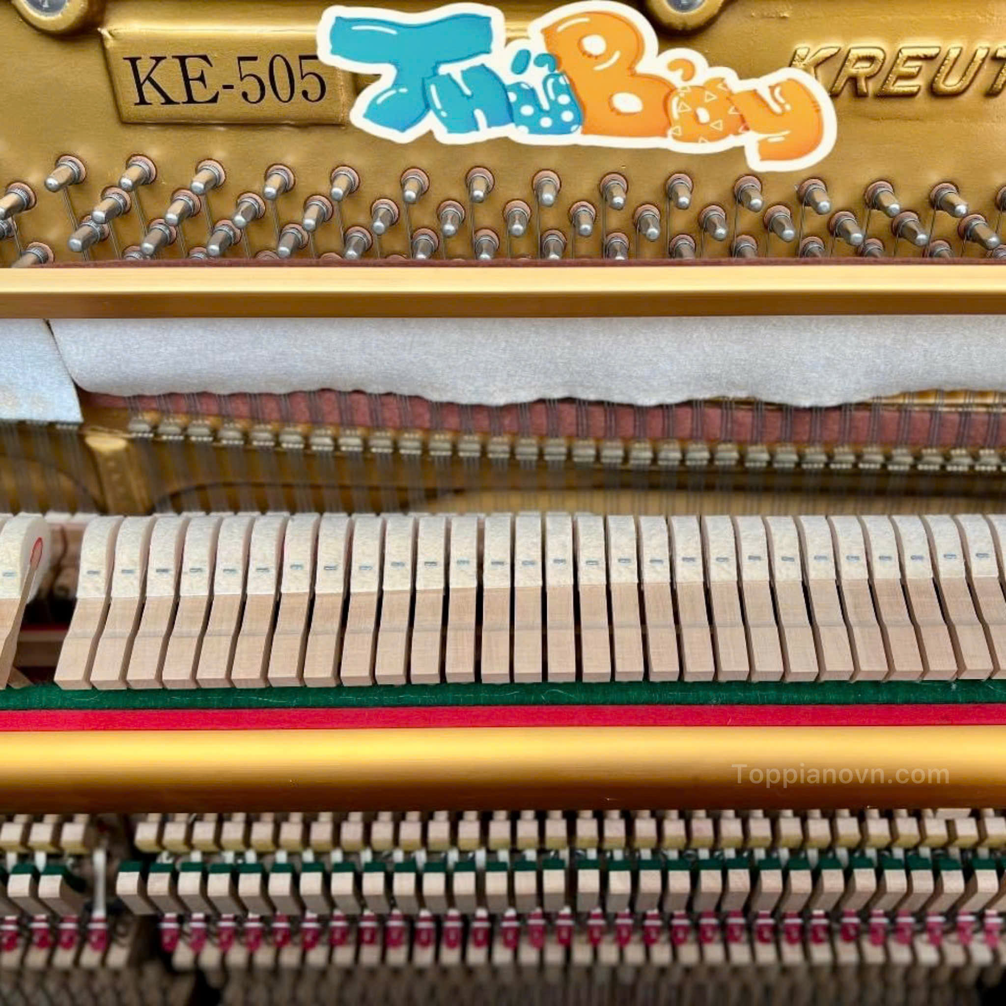 Piano Cơ Kreutzer KE505 Nhật Bản Đẹp Giá Tốt Nhập Khẩu 2 Piano Cơ Kreutzer KE505 Nhật Bản Đẹp Giá Tốt Nhập Khẩu - Ảnh 2