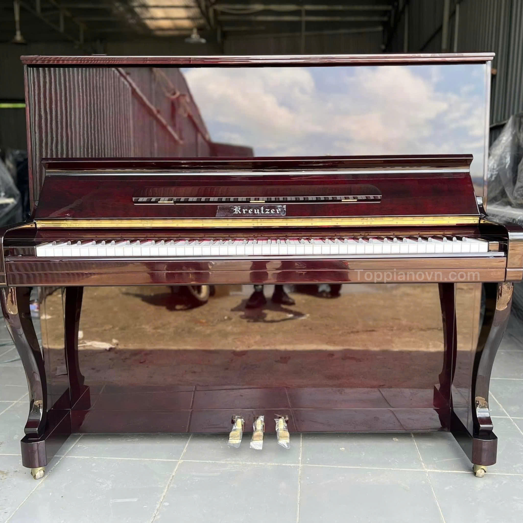 Piano Cơ Kreutzer KE505 Nhật Bản Đẹp Giá Tốt Nhập Khẩu