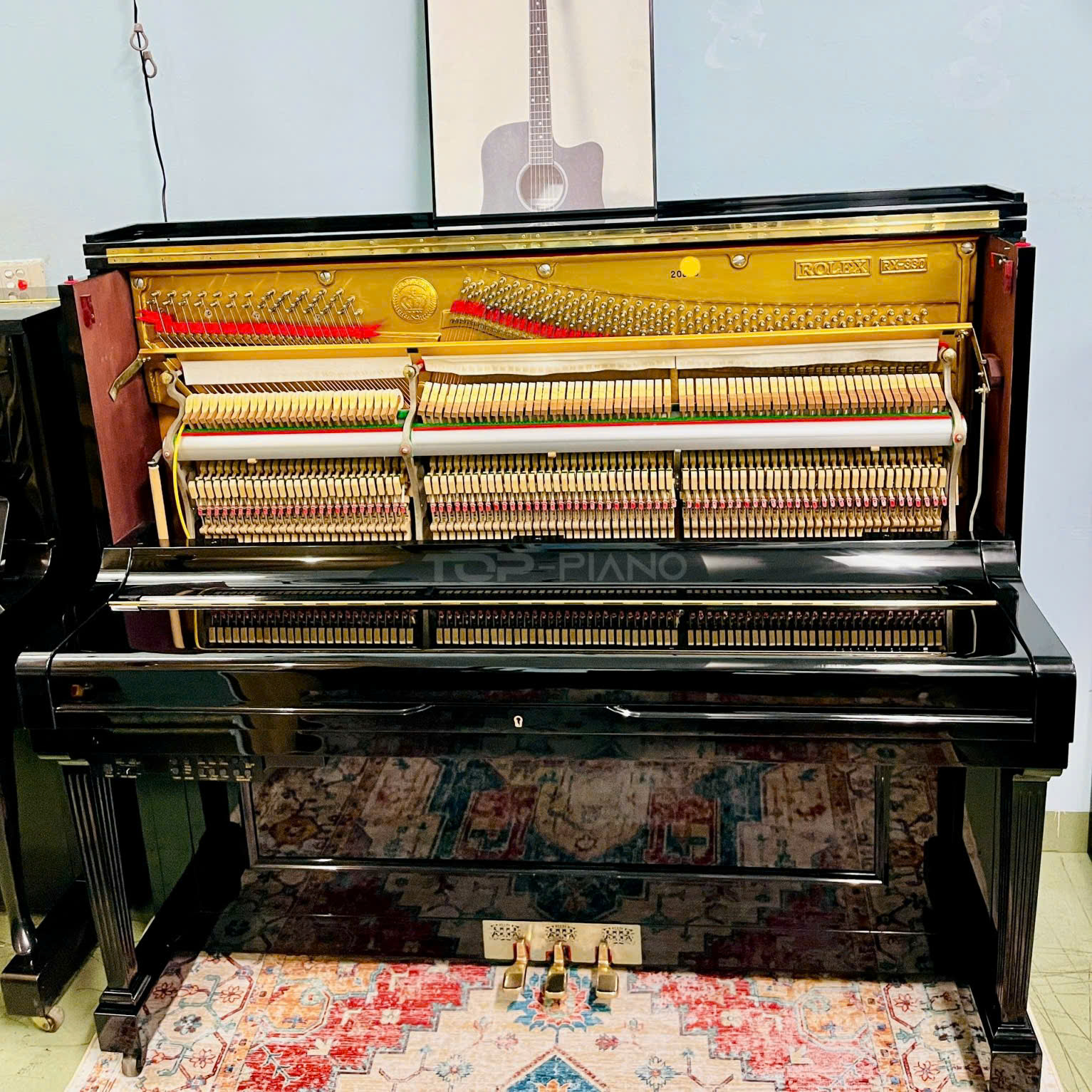 Piano Cơ Rolex RX330 Nhật Bản Đẹp Giá Tốt Nhập Khẩu 8 Piano Cơ Rolex RX330 Nhật Bản Đẹp Giá Tốt Nhập Khẩu - Ảnh 8