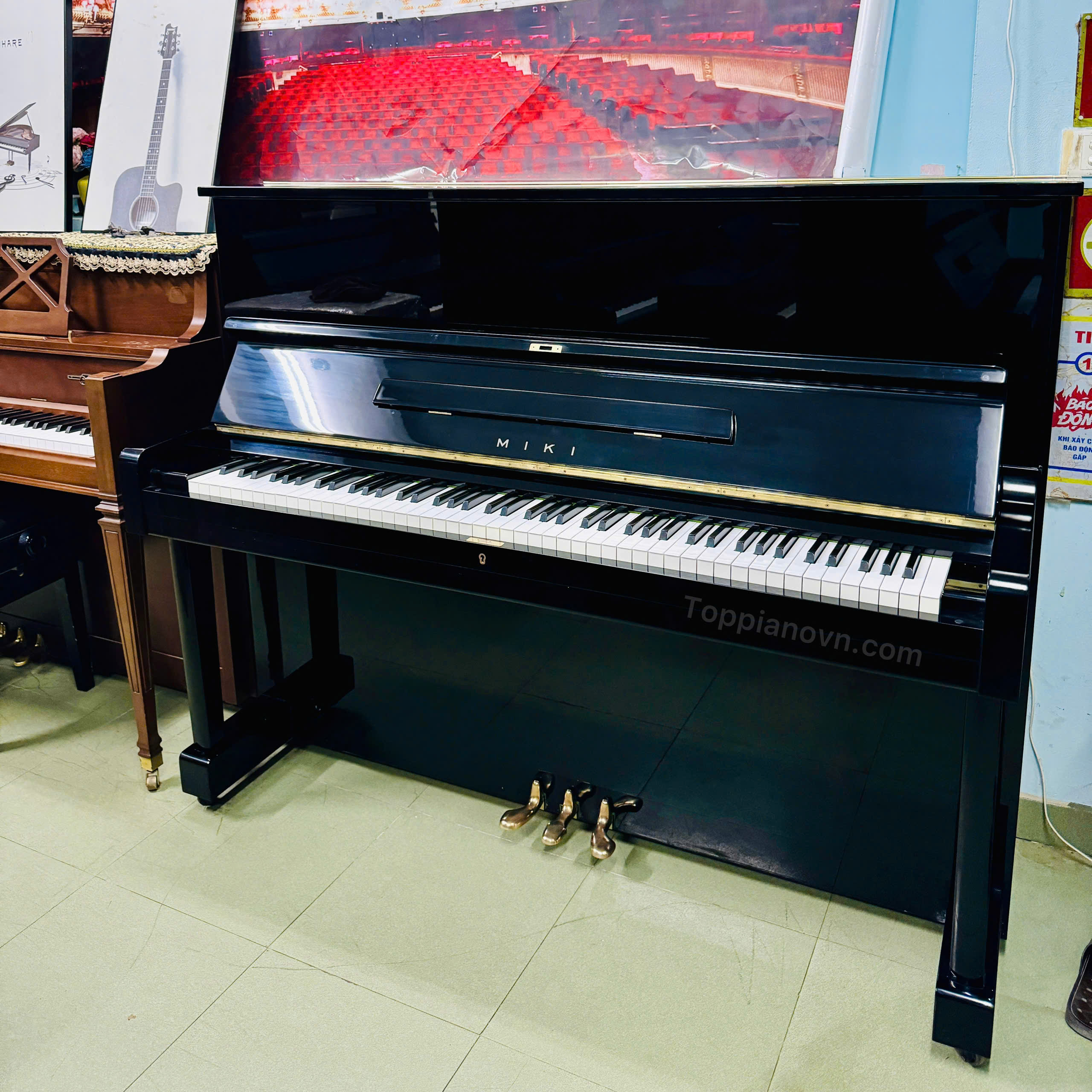 Đàn Piano Cơ Miki 1 Máy Yamaha Nhập Khẩu Nguyên Bản Giá Tốt