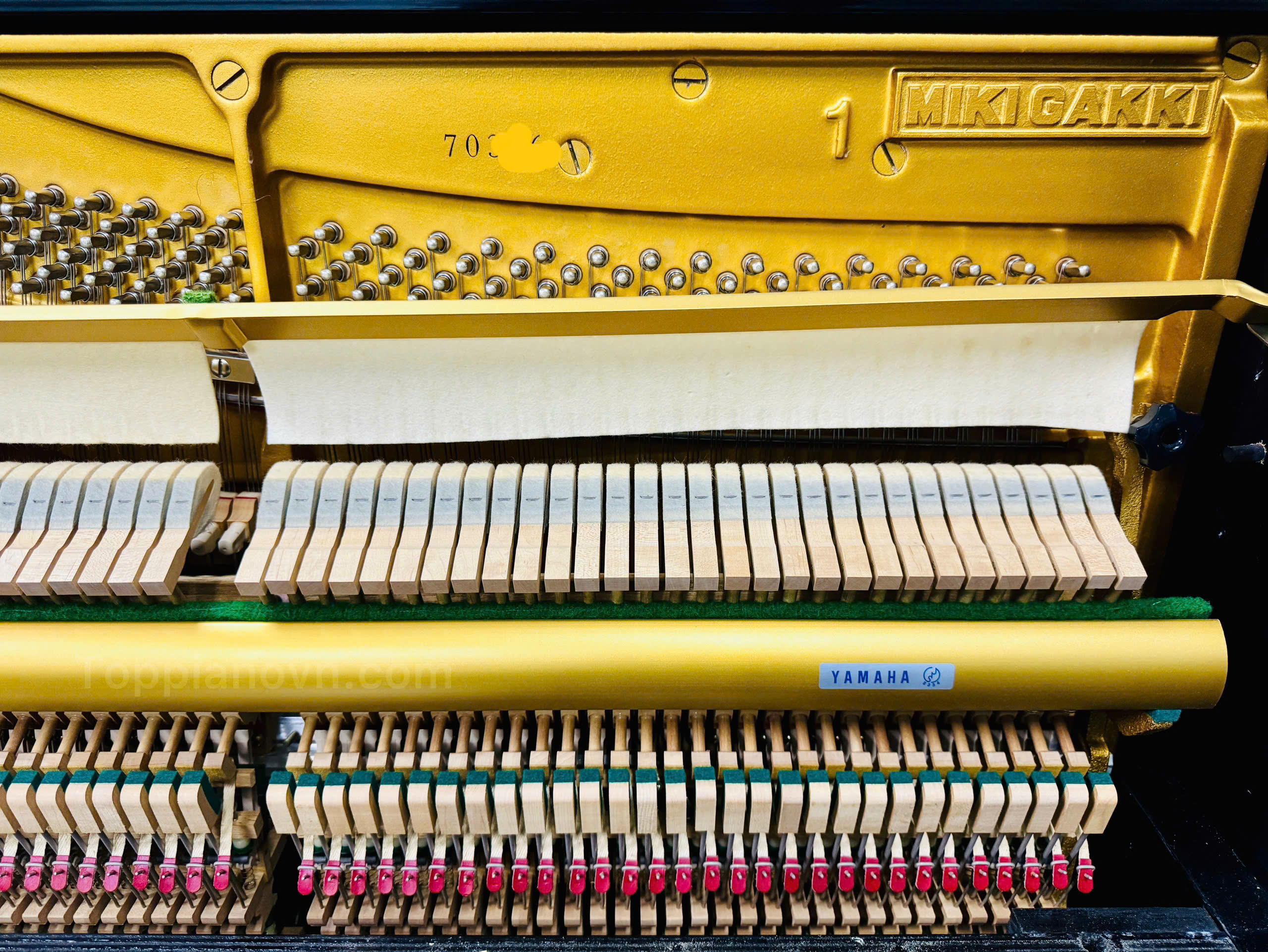 Đàn Piano Cơ Miki 1 Máy Yamaha Nhập Khẩu Nguyên Bản Giá Tốt 7 Đàn Piano Cơ Miki 1 Máy Yamaha Nhập Khẩu Nguyên Bản Giá Tốt - Ảnh 7