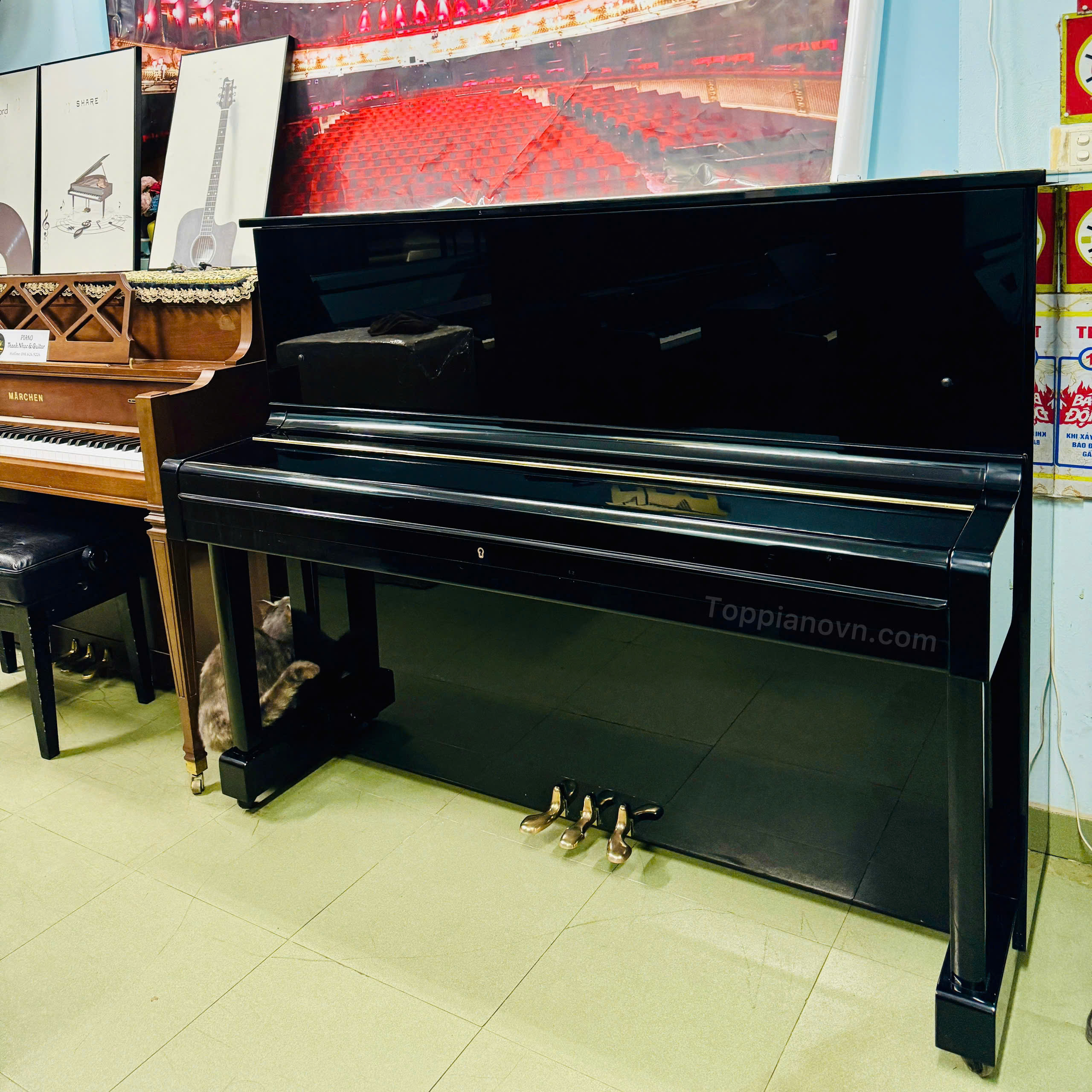 Đàn Piano Cơ Miki 1 Máy Yamaha Nhập Khẩu Nguyên Bản Giá Tốt 8 Đàn Piano Cơ Miki 1 Máy Yamaha Nhập Khẩu Nguyên Bản Giá Tốt - Ảnh 8