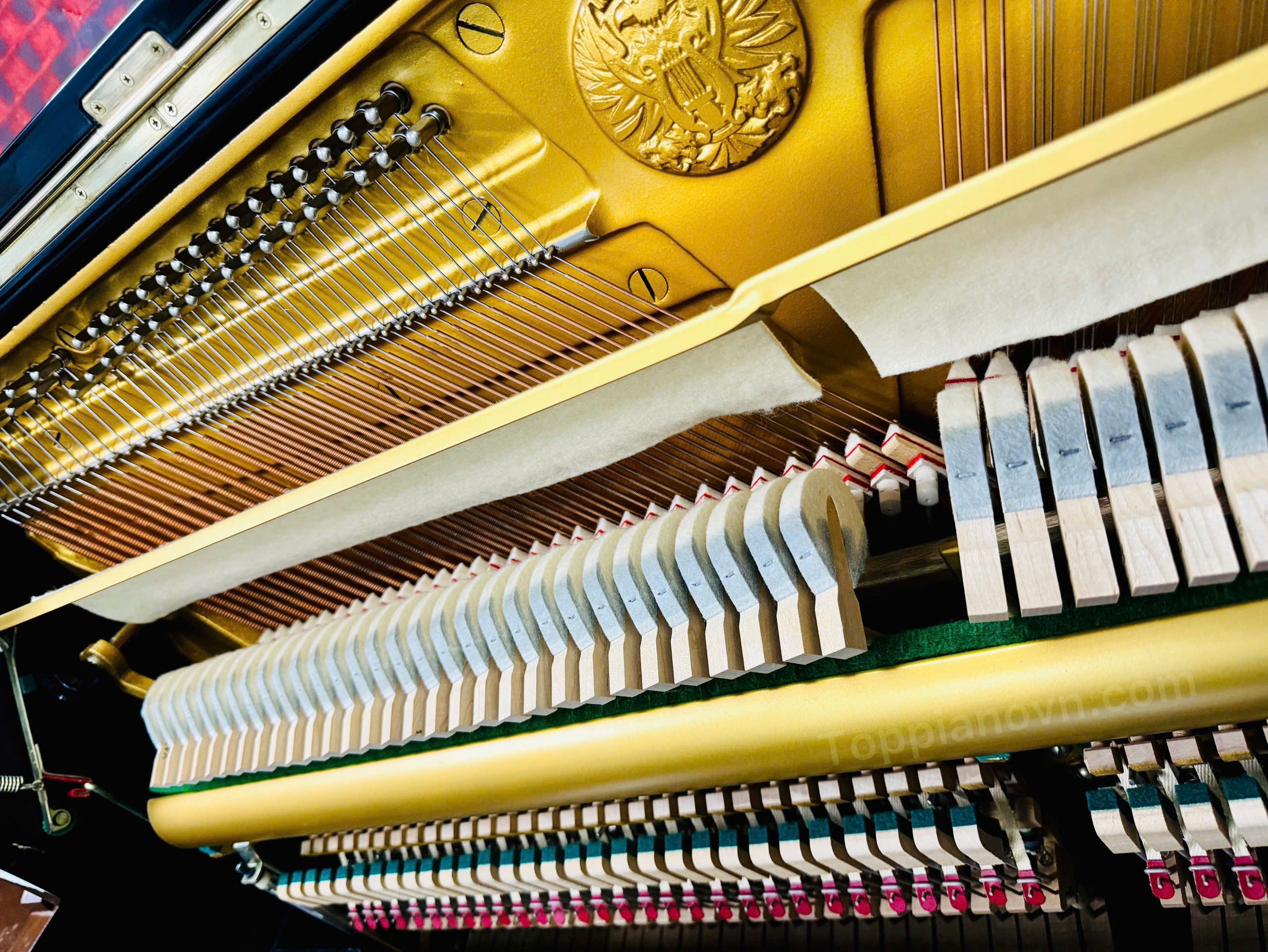 Đàn Piano Cơ Miki 1 Máy Yamaha Nhập Khẩu Nguyên Bản Giá Tốt 19 đàn piano cơ miki 1 máy yamaha màu đen bóng chính hãng