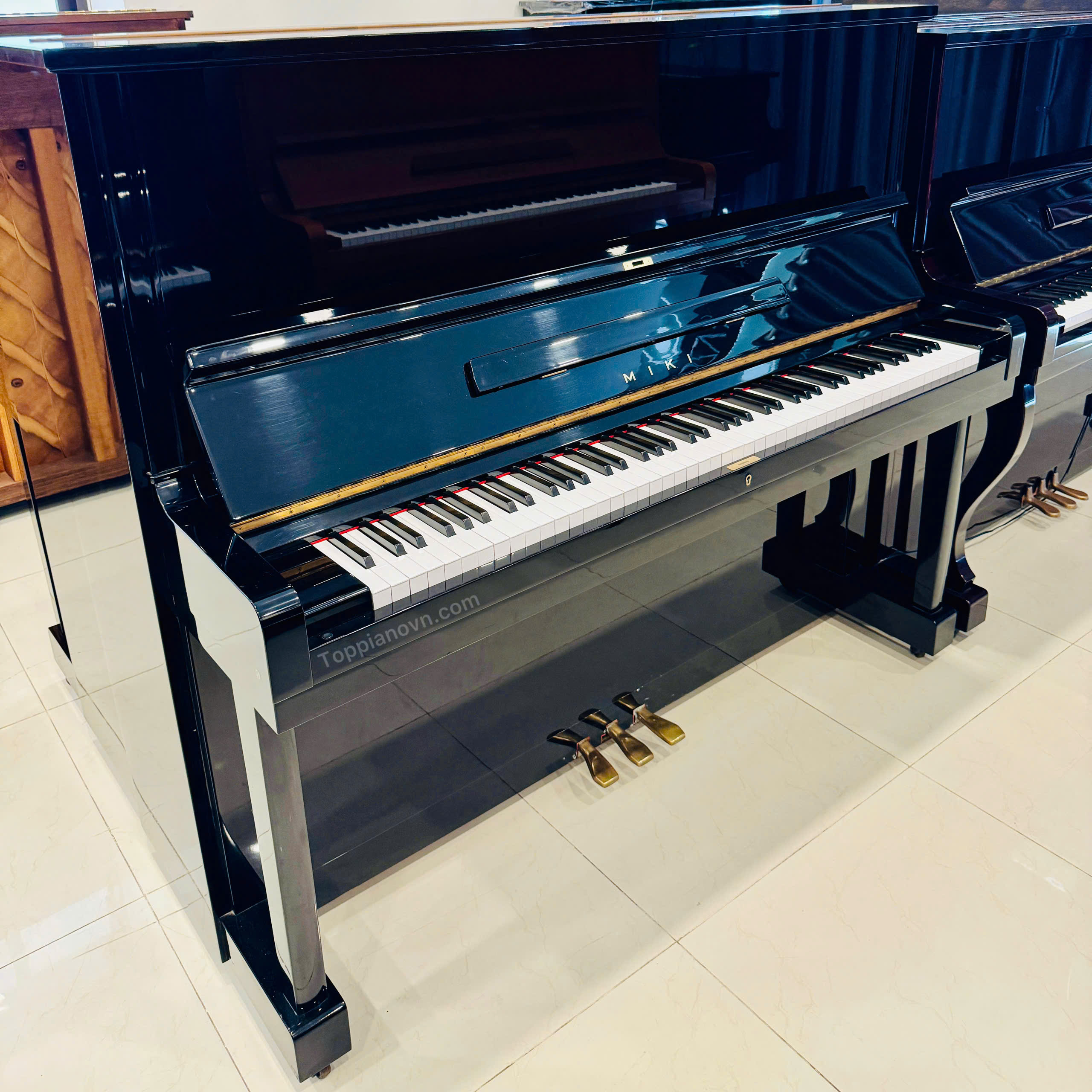 Đàn Piano Cơ Miki 3M Máy Yamaha Nhập Khẩu Nguyên Bản Giá Tốt 3 Đàn Piano Cơ Miki 3M Máy Yamaha Nhập Khẩu Nguyên Bản Giá Tốt - Ảnh 3