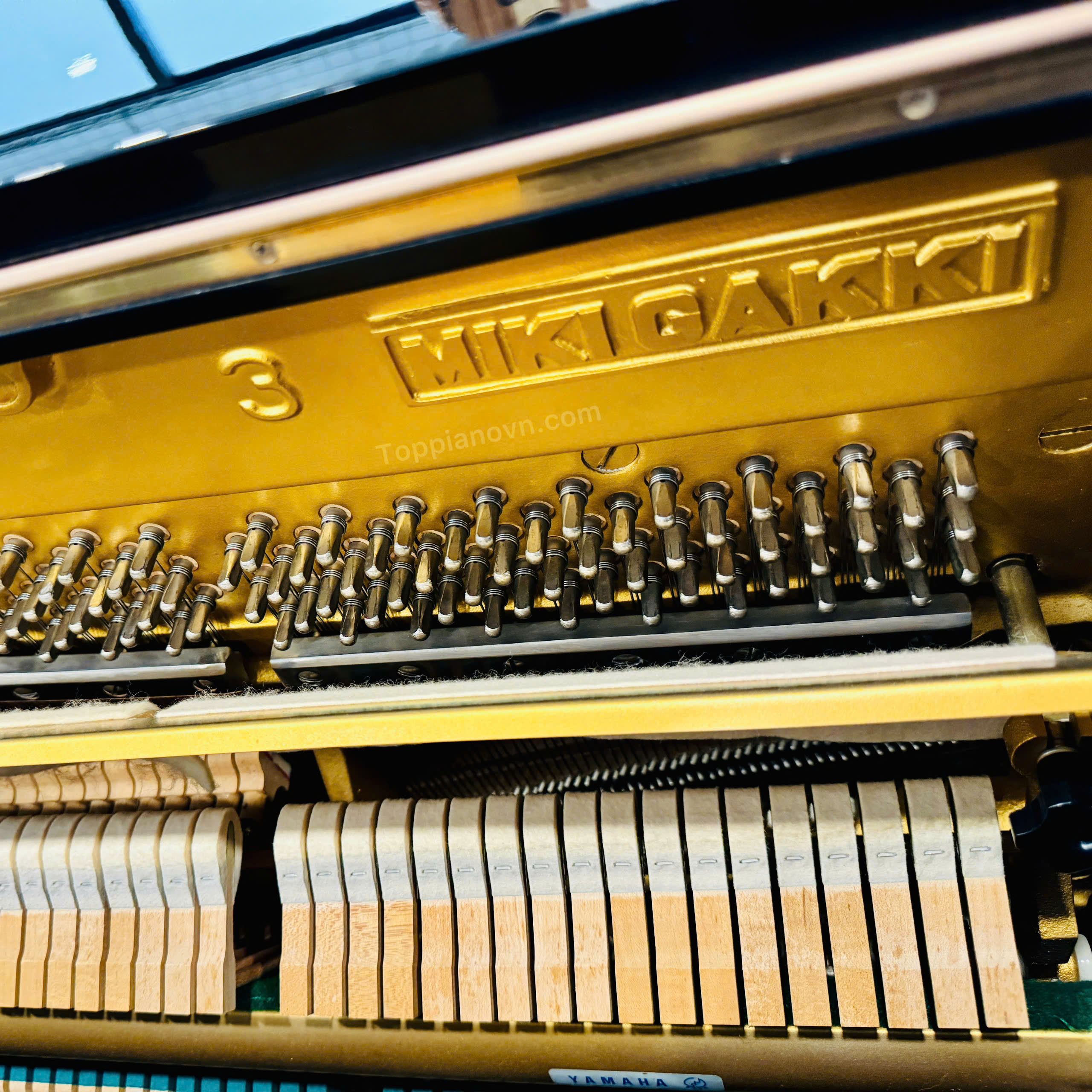 Đàn Piano Cơ Miki 3M Máy Yamaha Nhập Khẩu Nguyên Bản Giá Tốt 4 Đàn Piano Cơ Miki 3M Máy Yamaha Nhập Khẩu Nguyên Bản Giá Tốt - Ảnh 4